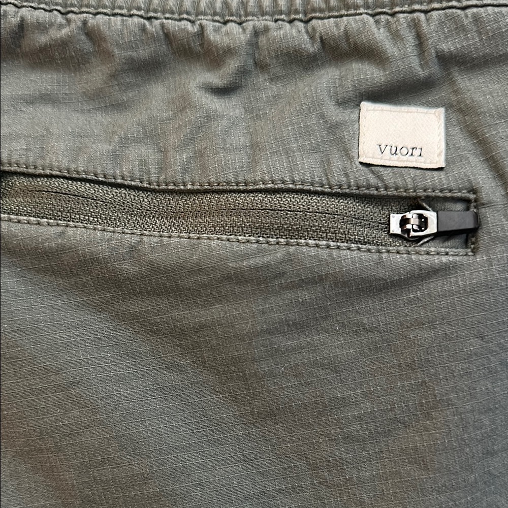 Vuori color is a combination of a charcoal gray, and an army green Women's Pants